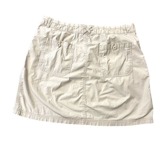 Womens’ Eddie Bauer Drawstring Cotton Skirt One Size - Picture 2 of 4